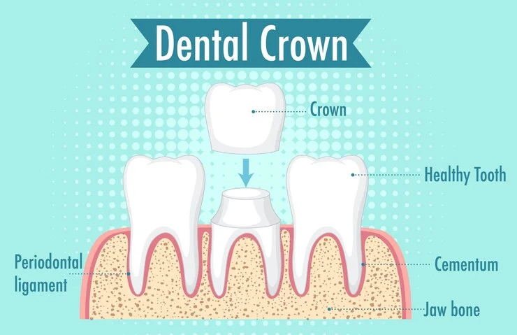 Dental-crown-and-bridge What exactly are dental crowns and bridges?